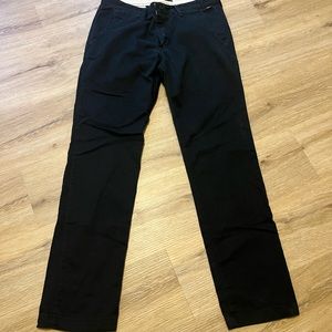 Mens Black Vans pants, Size 32